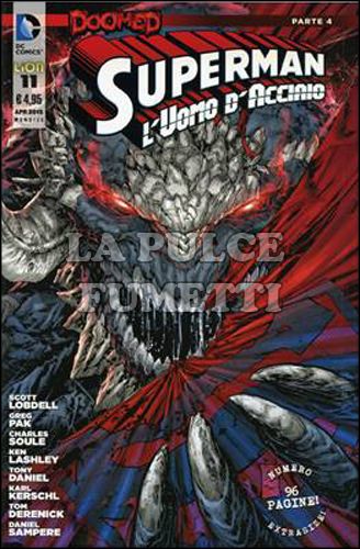 SUPERMAN L'UOMO D'ACCIAIO # 11 - DOOMED 4